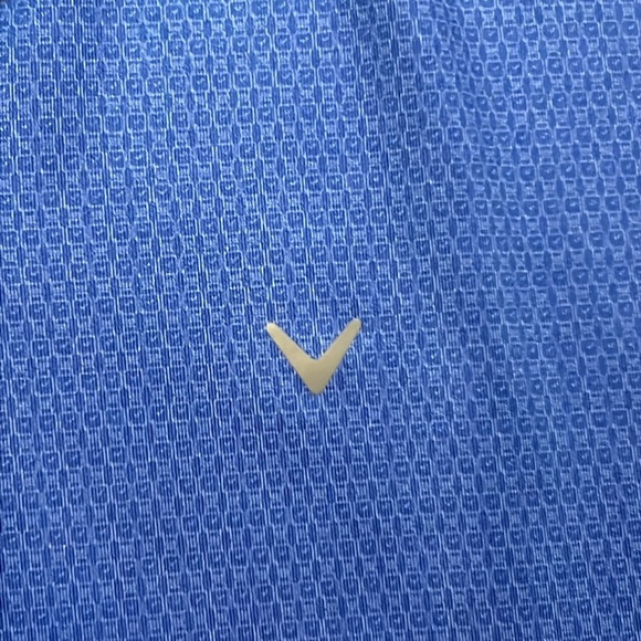 Callaway Men’s Opti-Dri Blue Golf Polo Shirt sz L - Picture 4 of 4